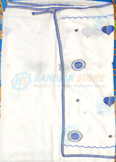 Dhamma Chakra Special Saree fully Embroidery with Blouse  2
