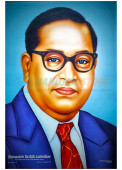  Lord Buddha & Dr. Ambedkar Posters 12x18 inch (Set of 2 Posters) hover