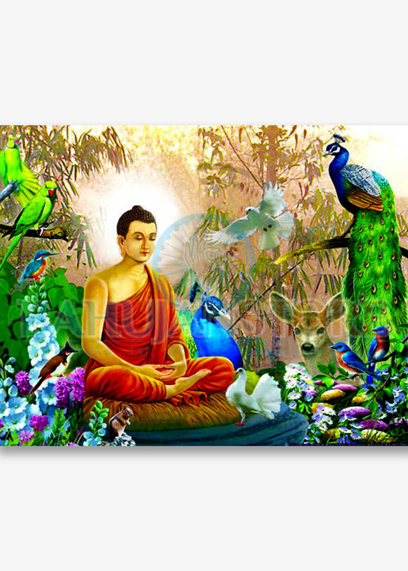 Lord Buddha Big Poster 22x17 Inches
