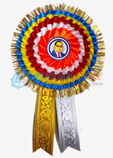 Panchshil Ribbon Special Badge with Dr. Ambedkar Photo