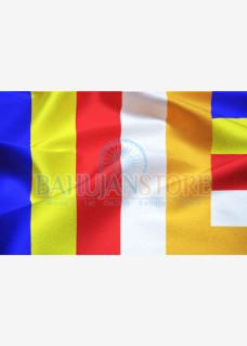 Buddhist Panchsheel Flag 14x21 inches (Pack of 20 Flags)