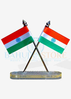 Indian Flag with Stand 2