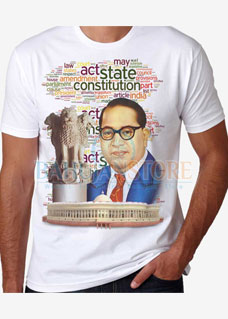 Babasaheb Dr. Ambedkar with Parliament T-Shirt