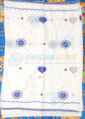 Dhamma Chakra Special Saree fully Embroidery with Blouse  1