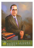 Dr. Ambedkar Big Calendar 2025 9