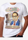 Babasaheb Dr. Ambedkar with Parliament T-Shirt (50 Pcs)