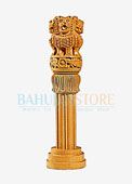 Wooden Ashok Stambh 10 inch