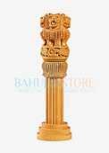 Wooden Ashok Stambh 18 inch
